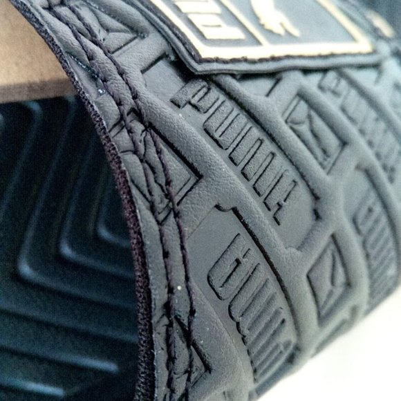 New Puma Popcat Black Slides Slippers US 8 - Picture 6 of 15